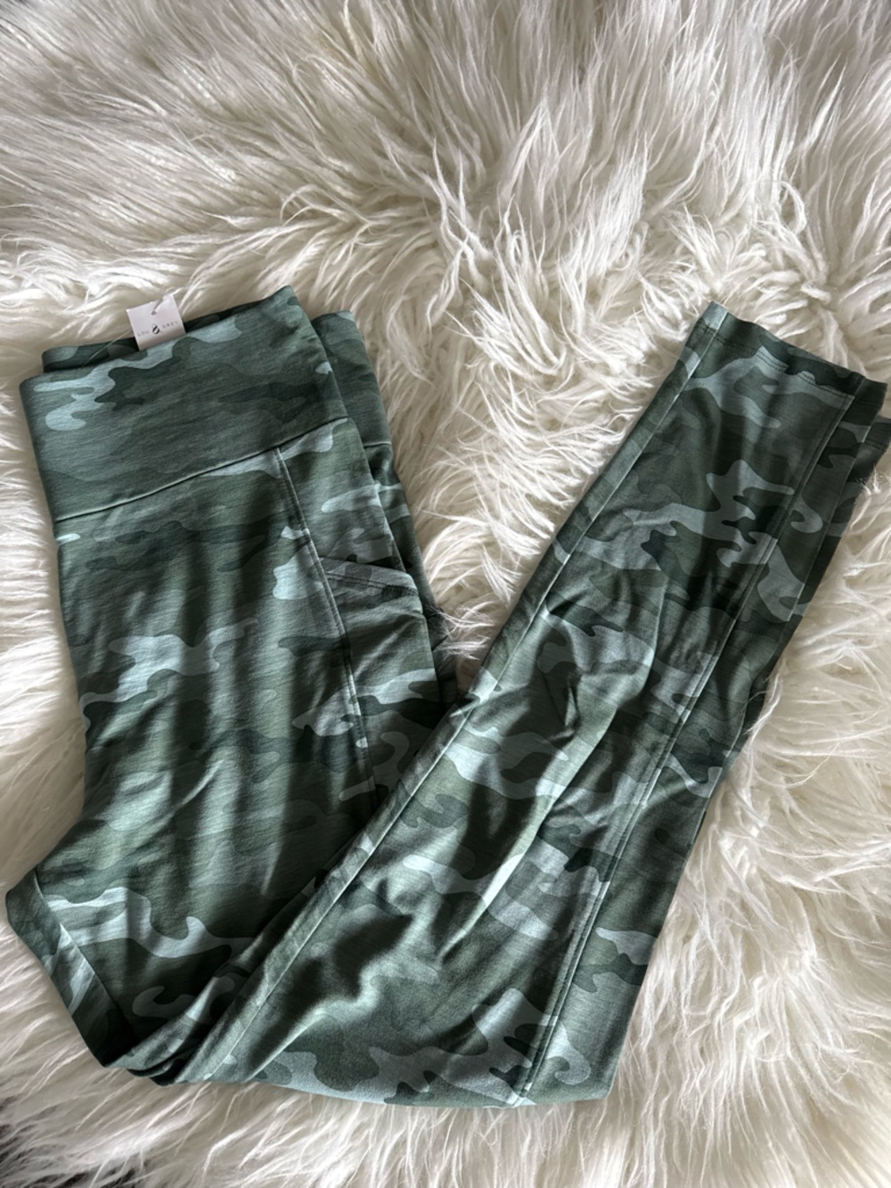 Women’s Loft ' Green Camo Active Leggings